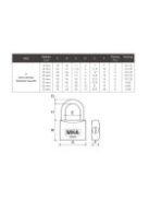 LAKAT 6/40 mm EGYFORMA KA4