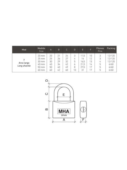 LAKAT 7/50 mm EGYFORMA