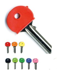 Színes kulcsjelelő sapi