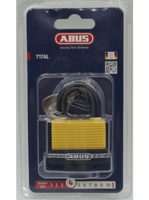 ABUS 717AL/45 lakat sárga