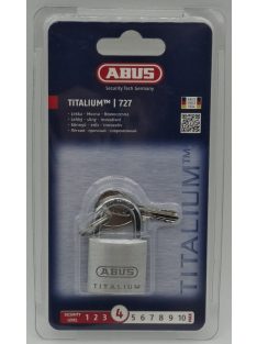 ABUS 727TI/30 B Titalium lakat