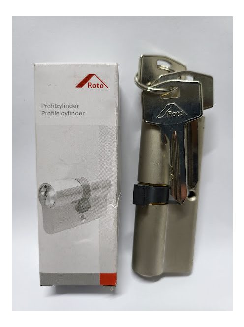 Roto nikkel zárbetét 40x70mm