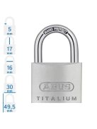 Abus 727TI/30 Titalium lakat
