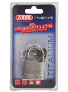 Abus 727TI/40 Titalium lakat