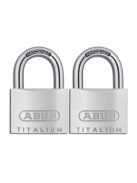 Abus 727/40 Twins Titalium lakat 3K