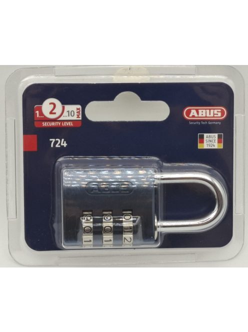 ABUS lakat 724/30B titánium kék