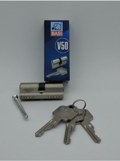 Basi V50 40x45 nikkelezett zárbetét