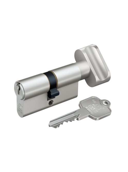 Basi V50 30x30G gombos nikkelezett zárbetét