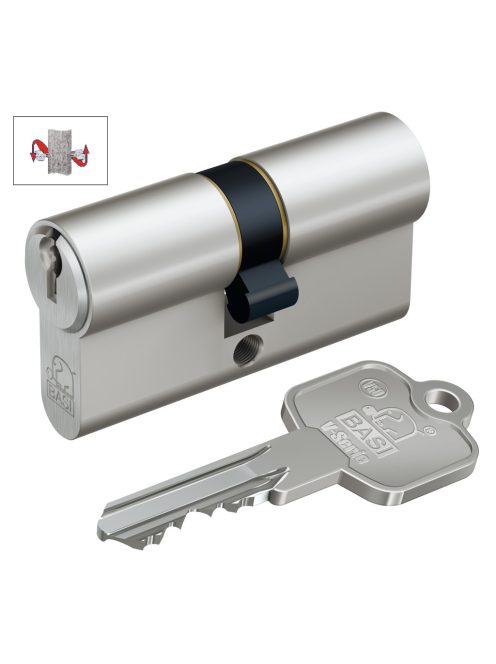 Basi V50 vészfunkciós 30x30 nikkelezett zárbetét